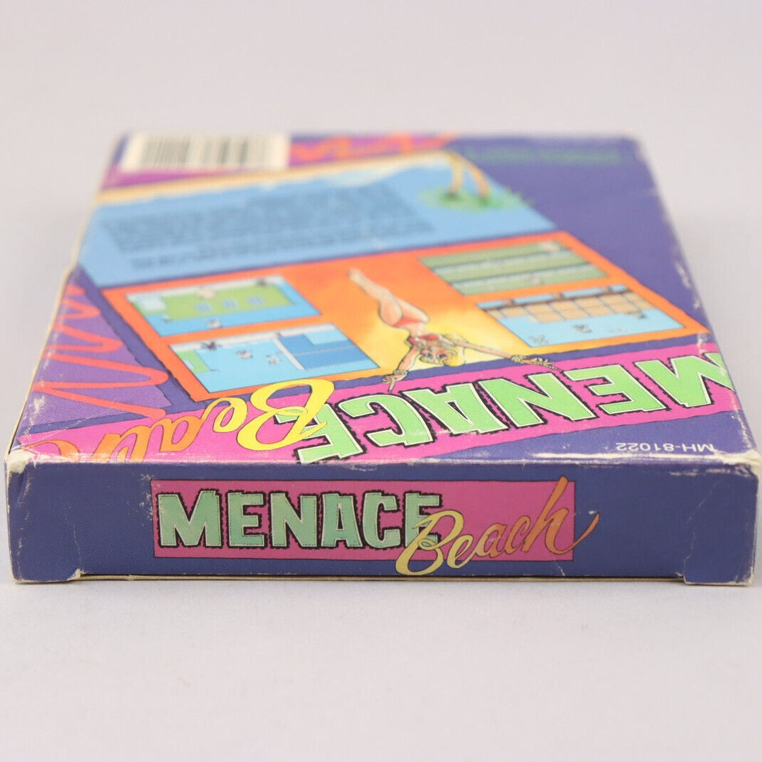 Menace Beach Nintendo NES Unlicensed 1990 Color Dreams CIB w/Manual & Box