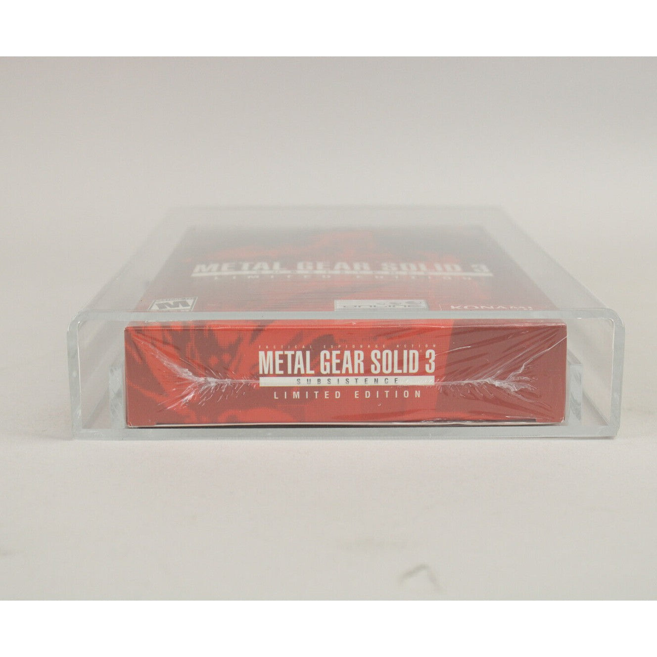 Metal Gear Solid 3 Subsistence Limited Edition Sony PlayStation 2 PS2 VGA 85 NM+