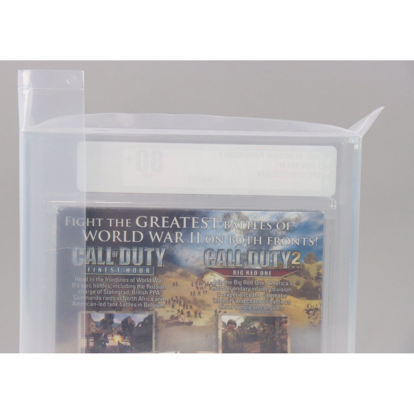 Call of Duty: Legacy Sony PlayStation 2 PS2 New Factory Sealed VGA Graded 80+ NM