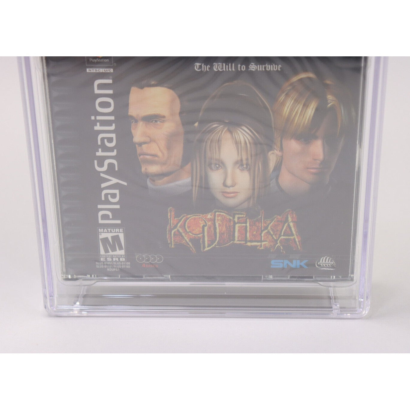 Koudelka Sony PlayStation PS1 PSX Black Label New Sealed CGC Graded 9.8 A+ Wow!
