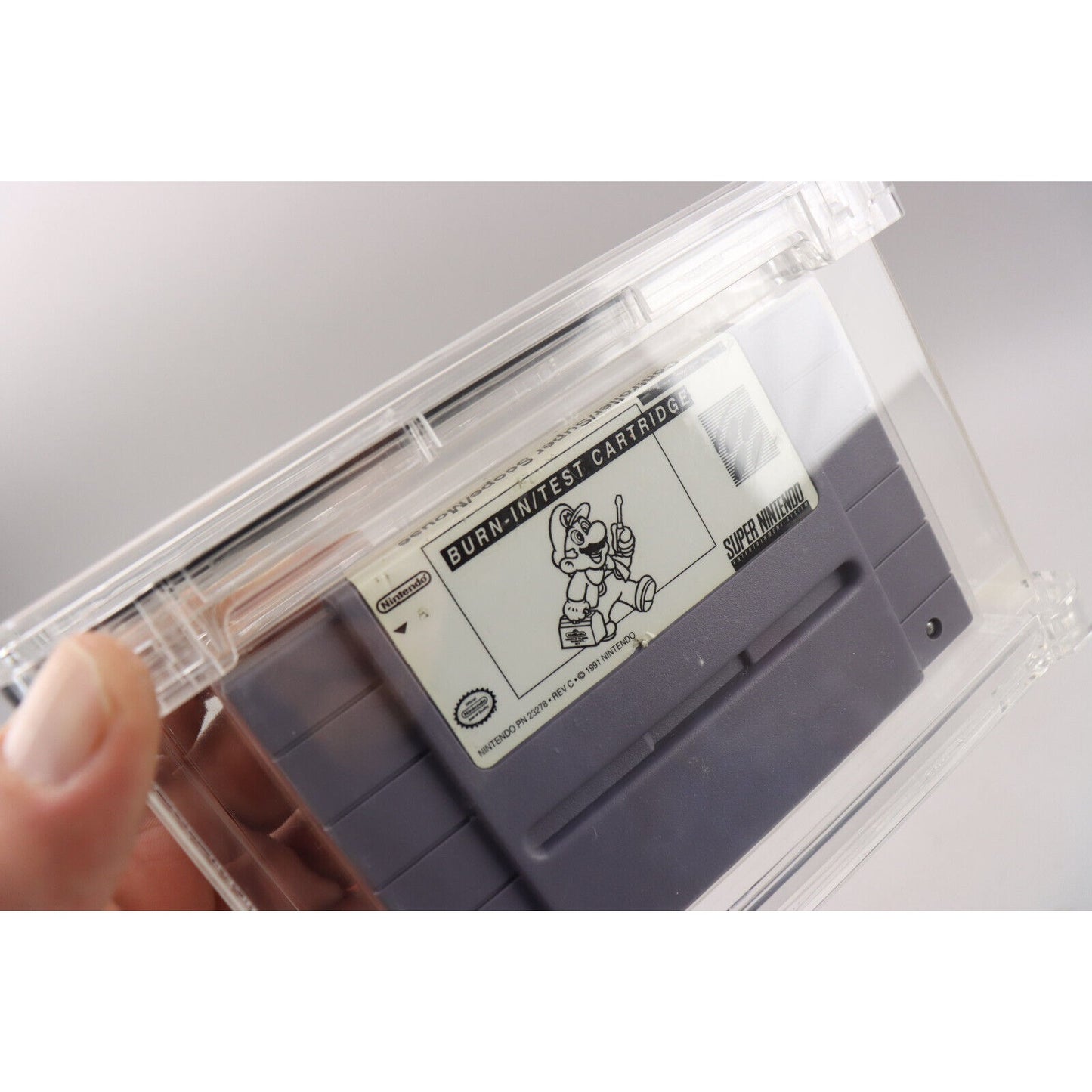 Nintendo SNES Controller/Super Scope/Mouse Burn-In/Test Cartridge Wata Certified