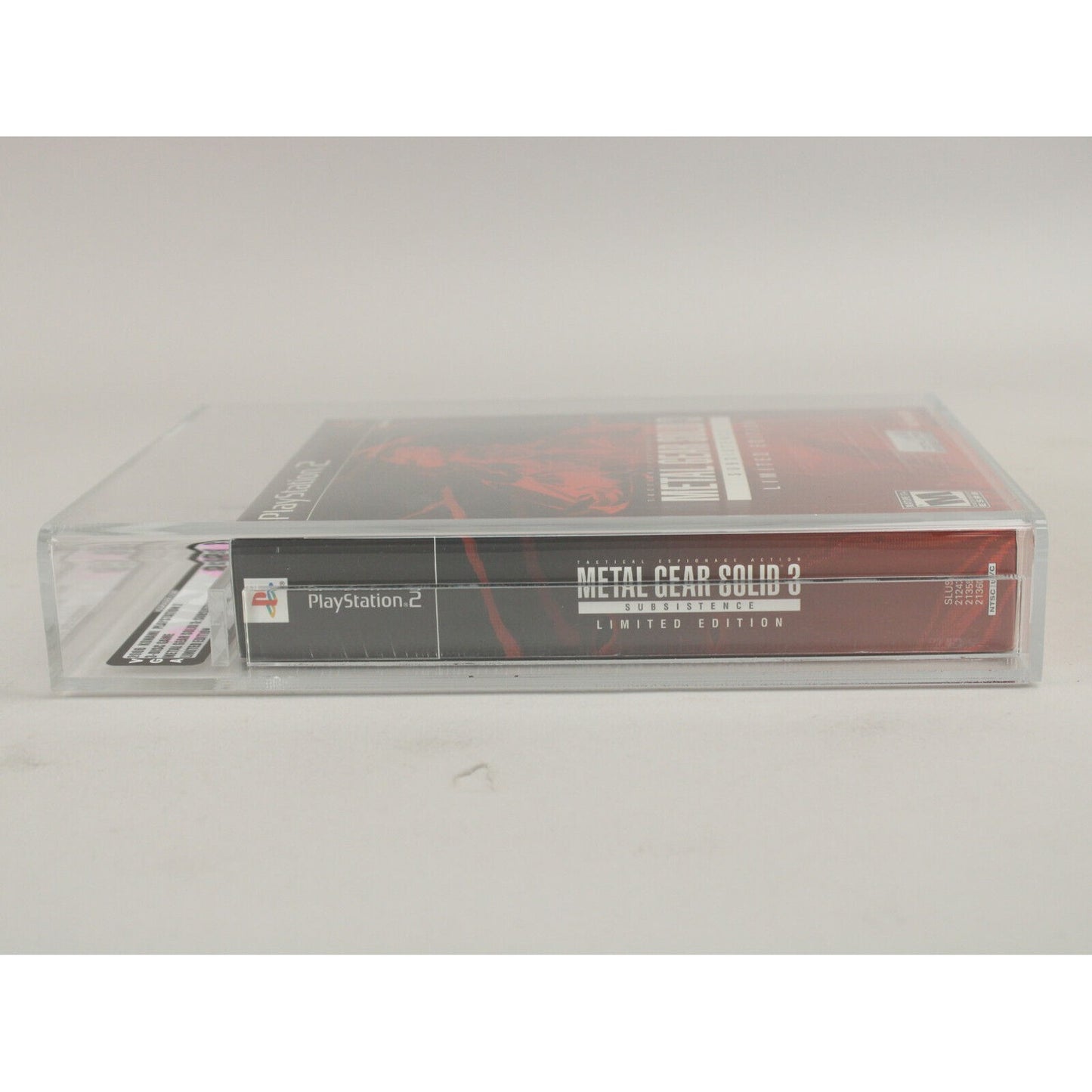 Metal Gear Solid 3 Subsistence Limited Edition Sony PlayStation 2 PS2 VGA 85 NM+