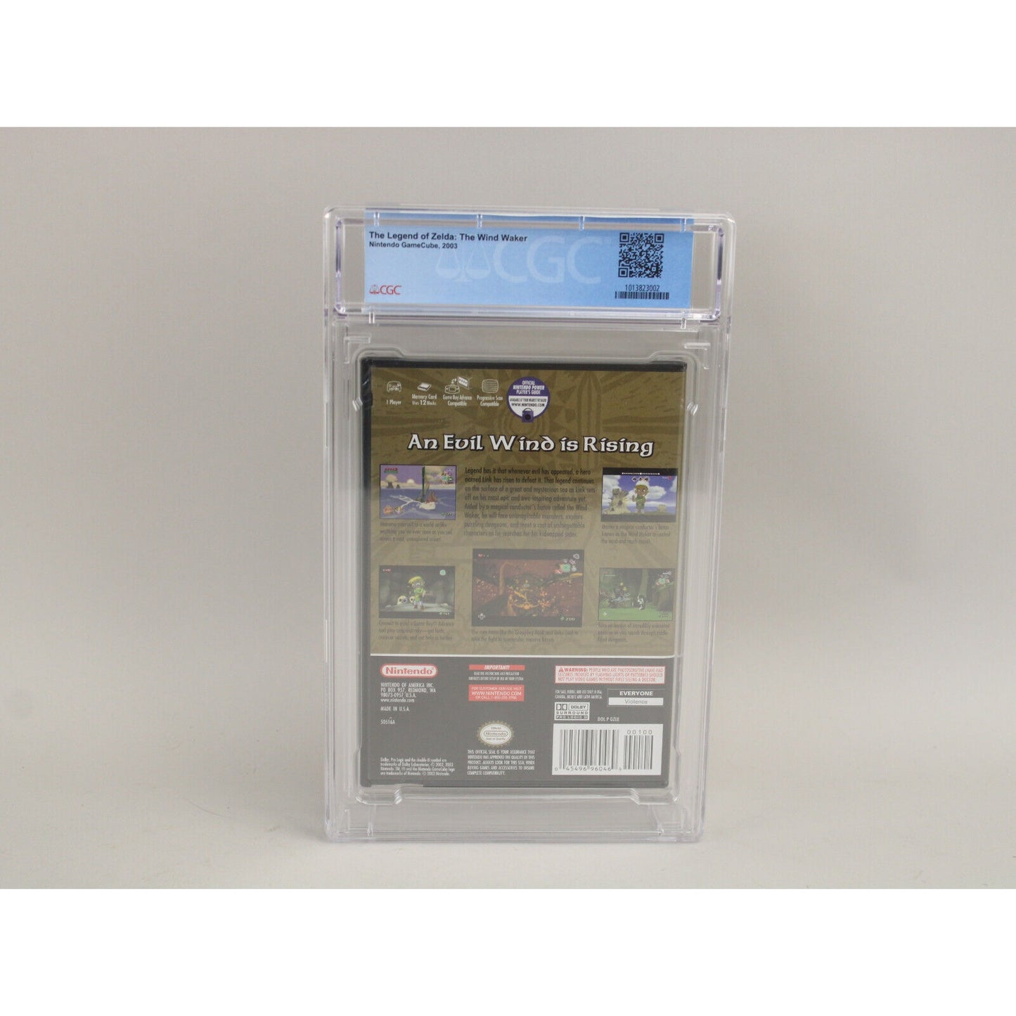 Legend of Zelda The Wind Waker Nintendo GameCube GC New Sealed CGC Graded 9.4 A+