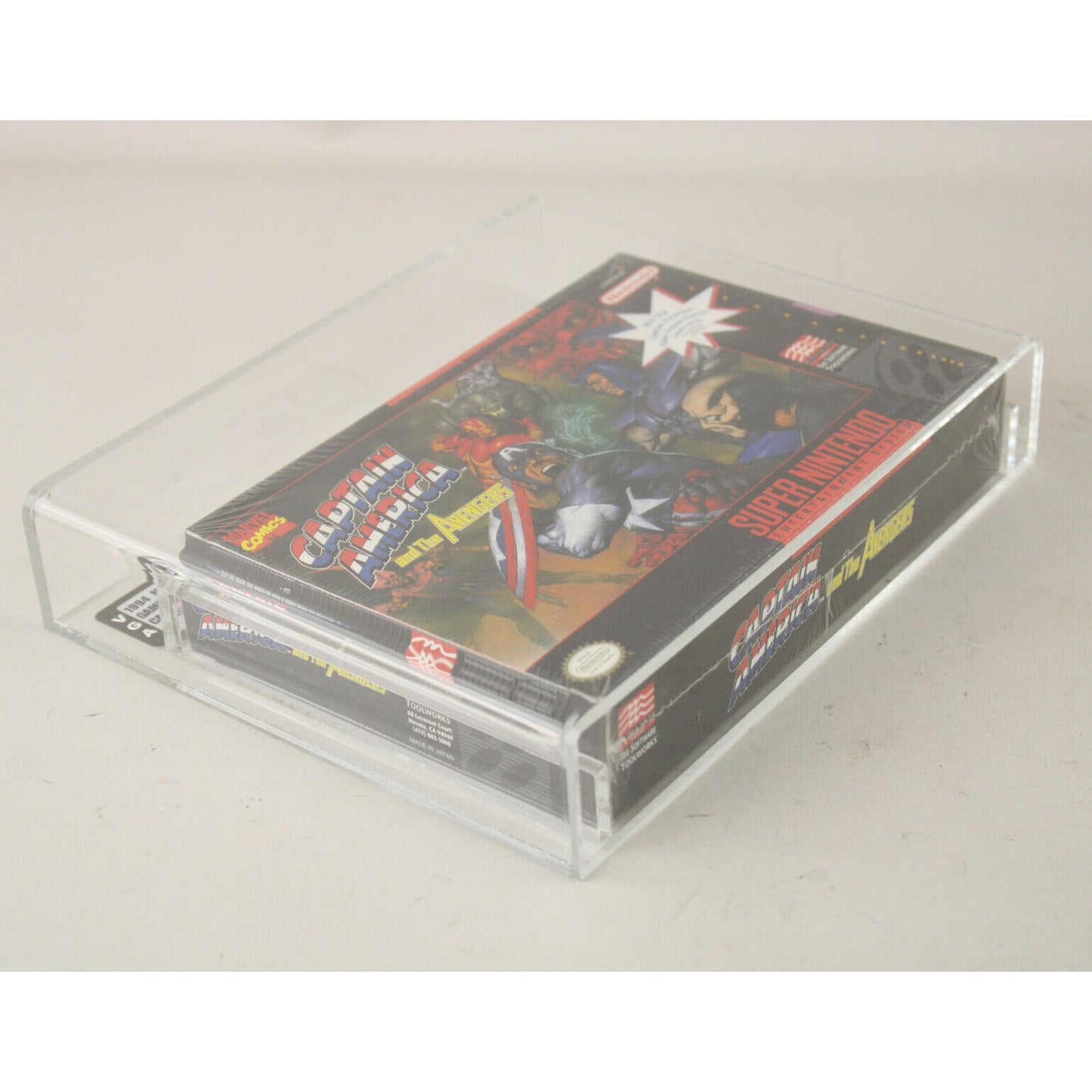 Captain America & The Avengers Super Nintendo SNES New Sealed VGA Graded 80+ NM