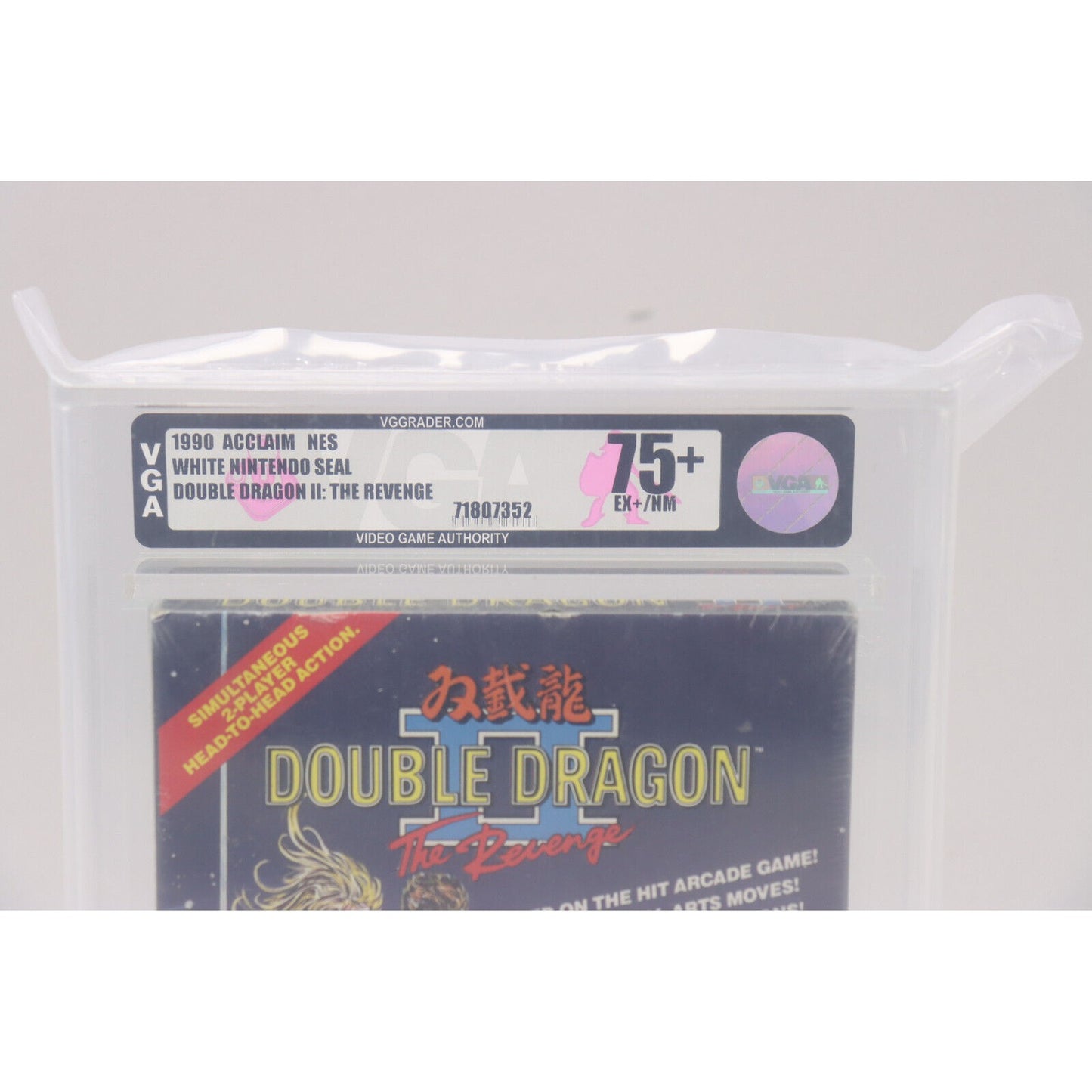 Double Dragon II: The Revenge Nintendo NES 1990 Acclaim Sealed VGA 75+ EX+/NM