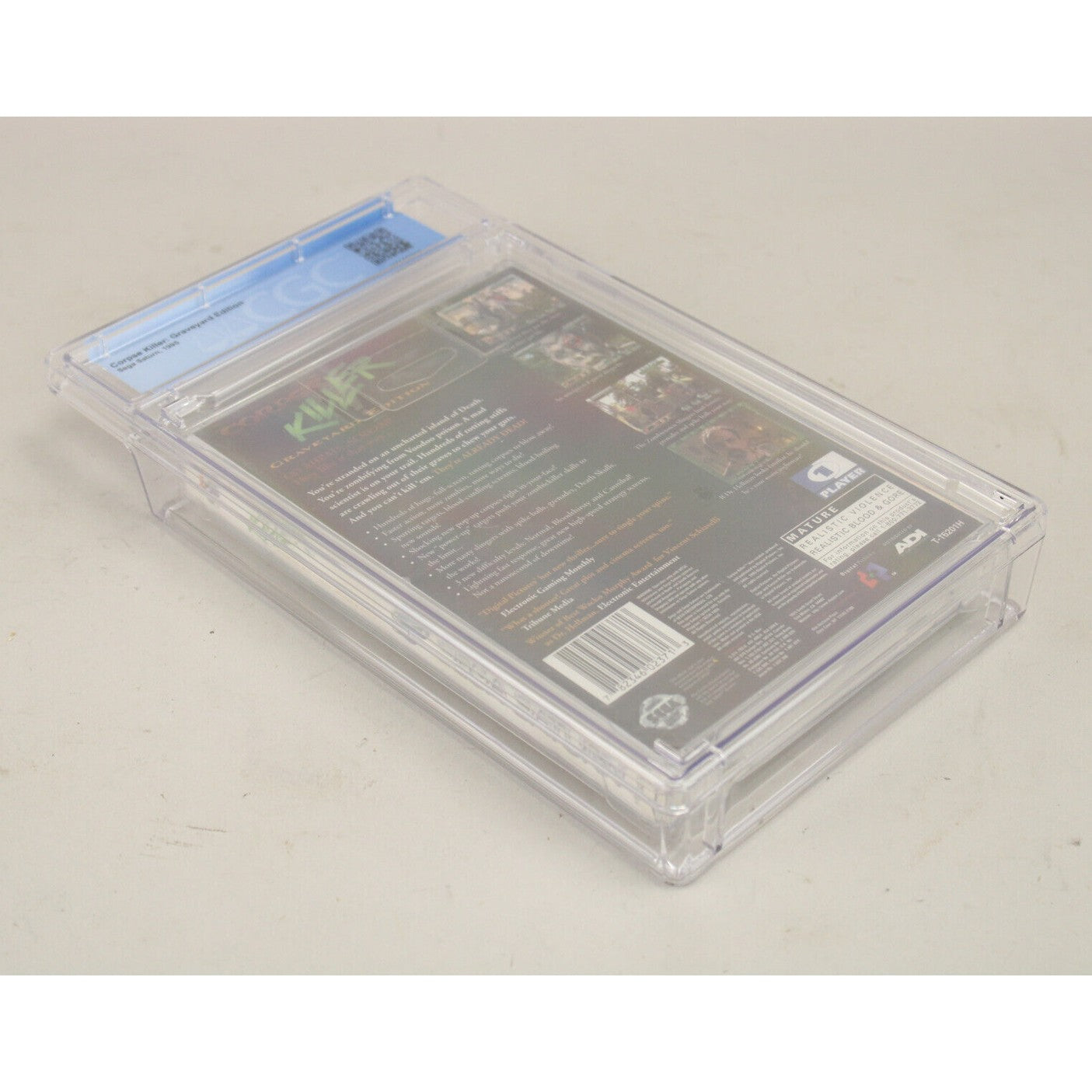 Corpse Killer Graveyard Edition Sega Saturn New Sealed CGC Graded 9.6 A VGA Wata