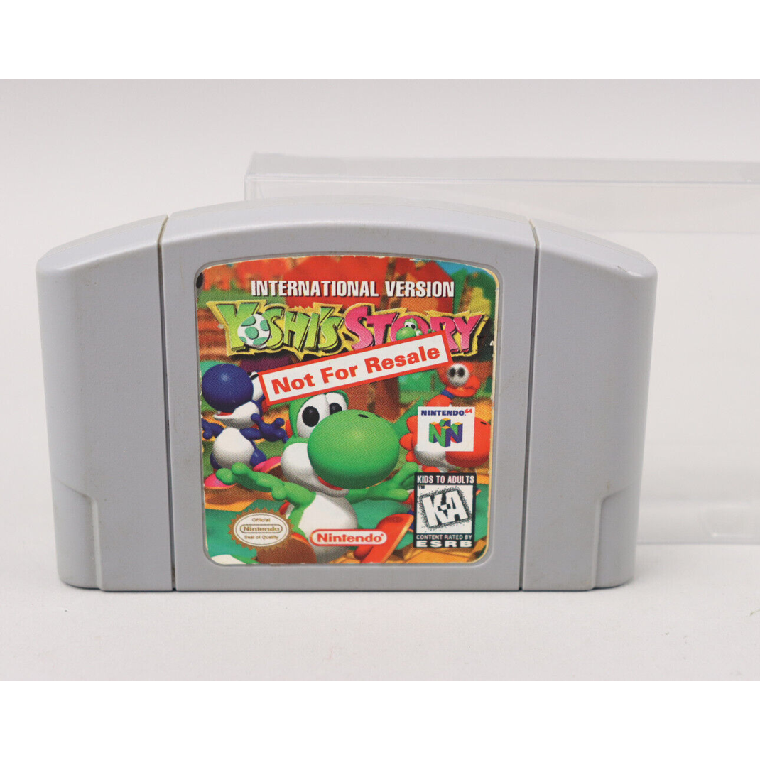 Yoshi's Story Nintendo 64 N64 NFR International Version Cartridge w/Protector