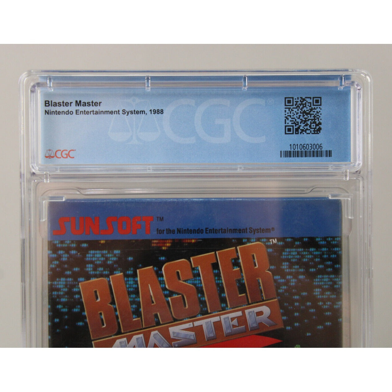 Blaster Master Nintendo NES Ex. Rare Circle Seal Ver. CGC Graded 9.2 A VGA Wata