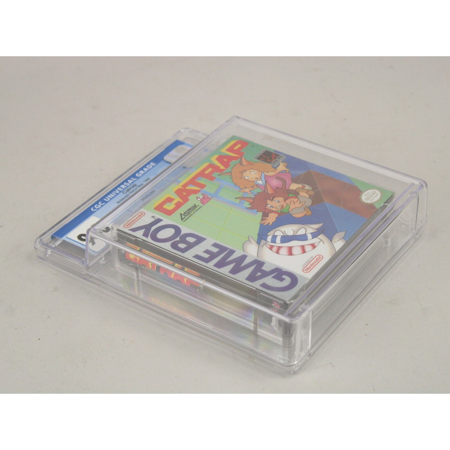 Catrap Nintendo Game Boy GB 1990 New Sealed H-Seam CGC Graded 9.6 A VGA Wata