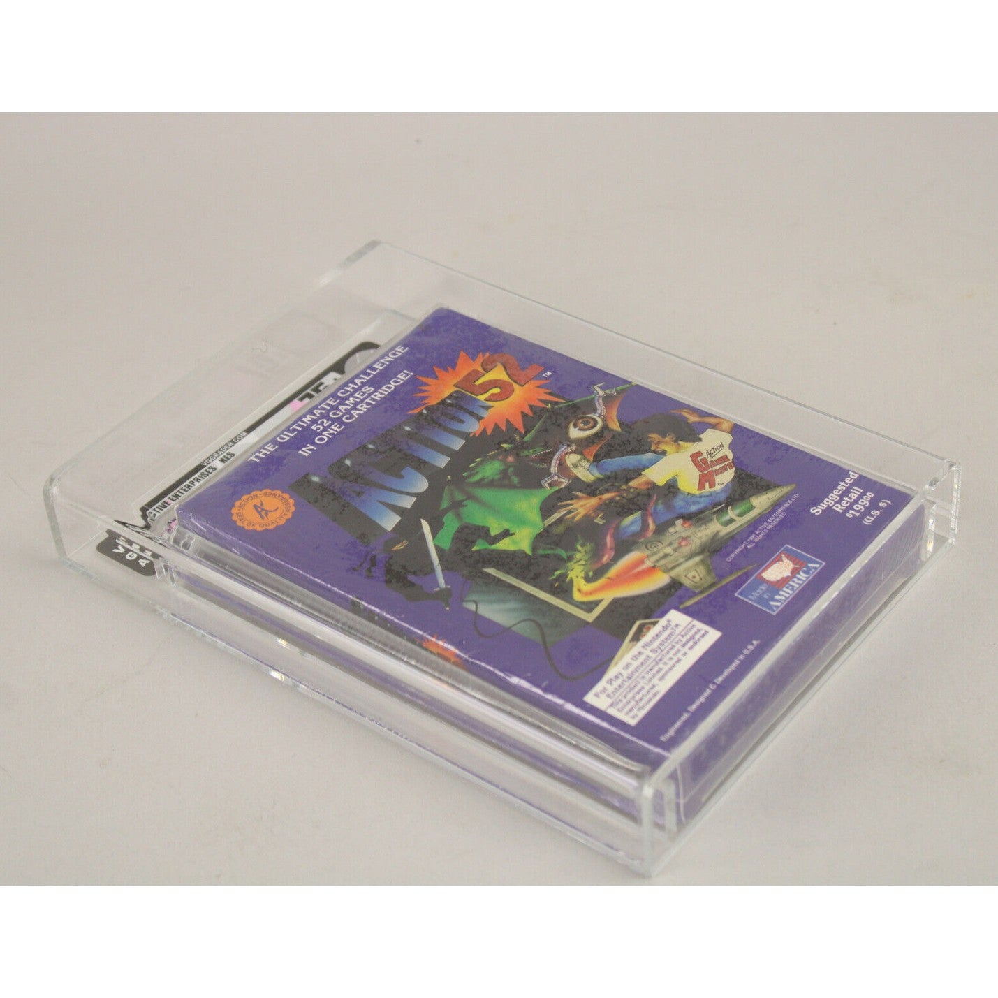 Action 52 Nintendo NES 1991 Active Ent. New Factory Sealed VGA Graded 75+ EX+/NM