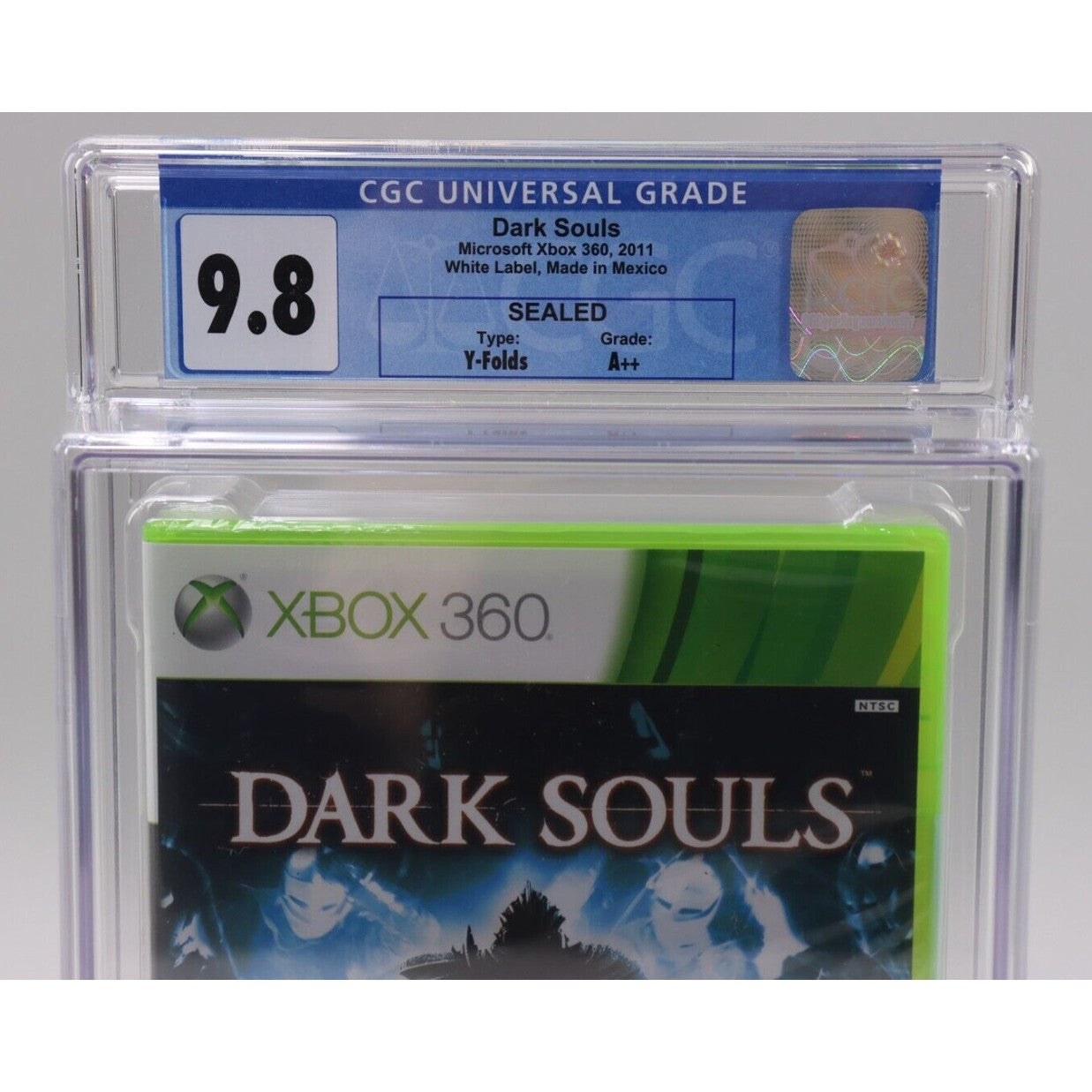 Dark Souls Microsoft Xbox 360 FromSoftware New Sealed CGC 9.8 A++ Perfect Grade!