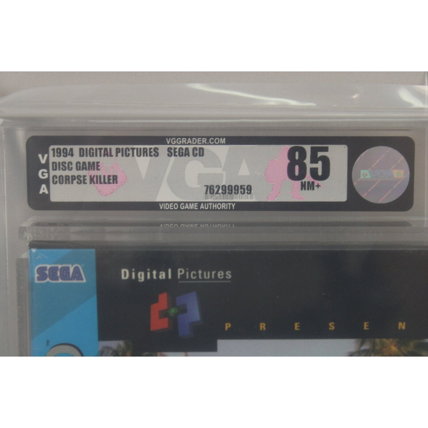 Corpse Killer Sega CD 1994 Digital Pictures New Factory Sealed VGA Graded 85 NM+