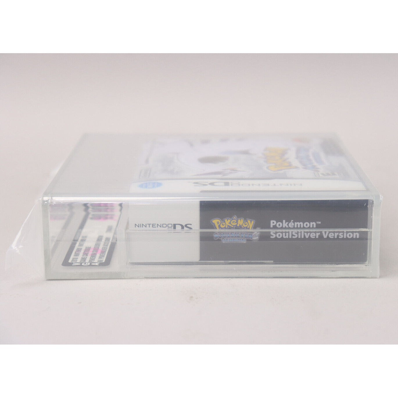 Pokemon SoulSilver Version w/Pokewalker Nintendo DS Brand New VGA Gold 90 NM+/MT