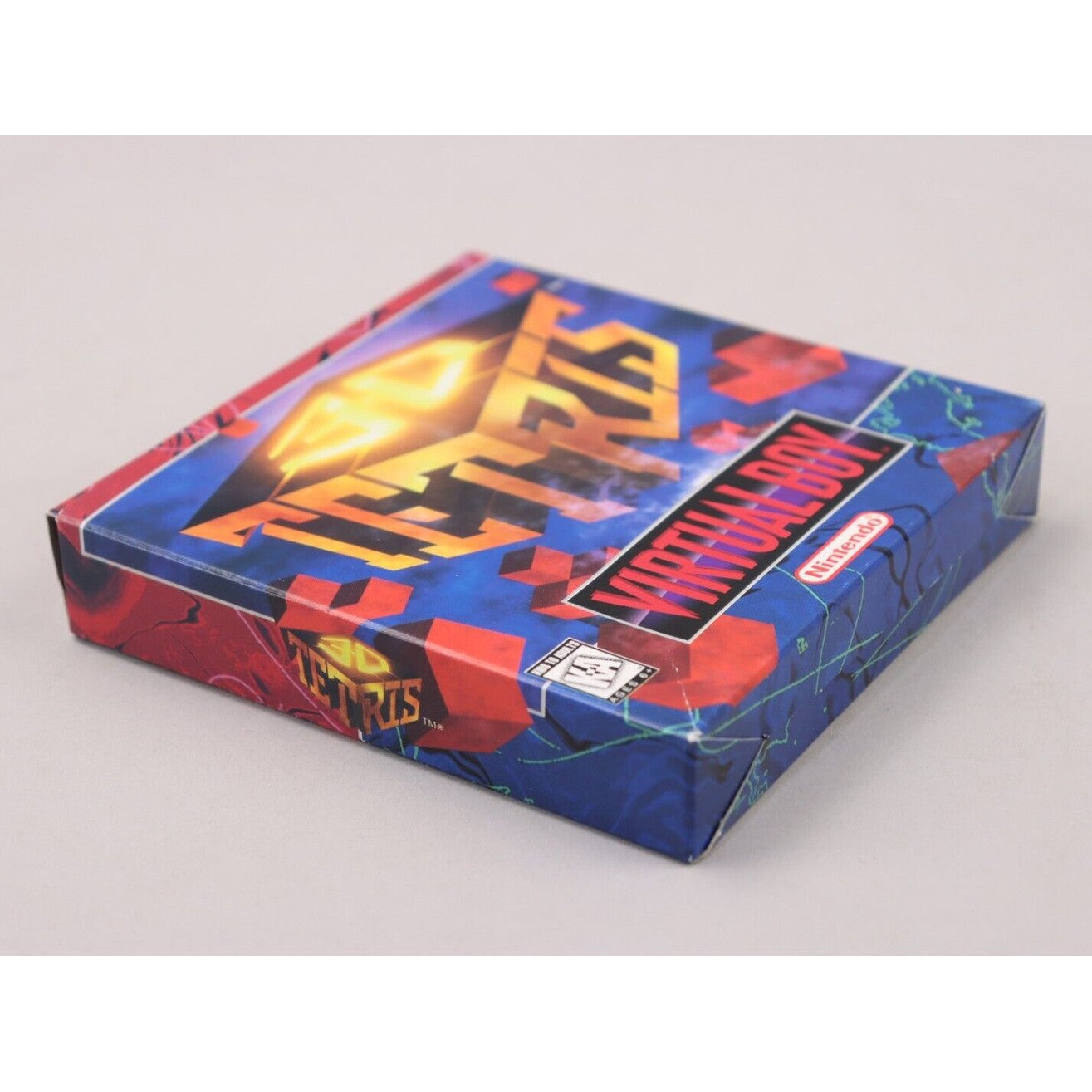 3D Tetris Nintendo Virtual Boy VB 1996 EX/NM CIB Complete in Box w/Manual