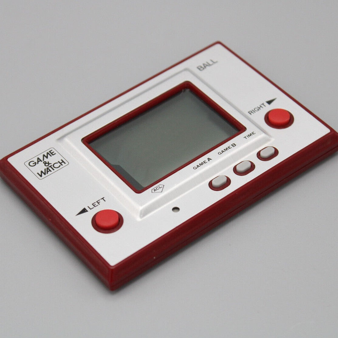 1980 Nintendo Game & Watch Ball AC-01 Handheld Game Working w/ Battery Door