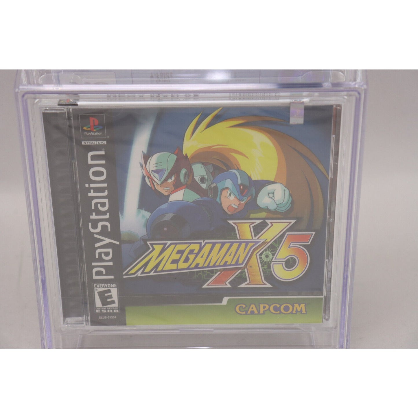 Mega Man X5 Sony PlayStation PS1 Capcom New Sealed CGC 9.8 A++ Perfect Grade!
