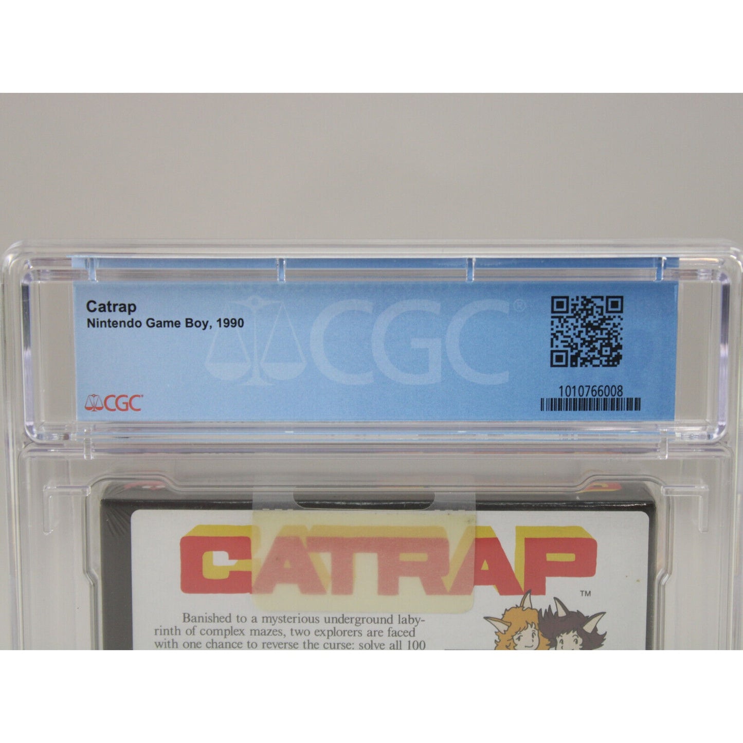 Catrap Nintendo Game Boy GB 1990 New Sealed H-Seam CGC Graded 9.6 A VGA Wata