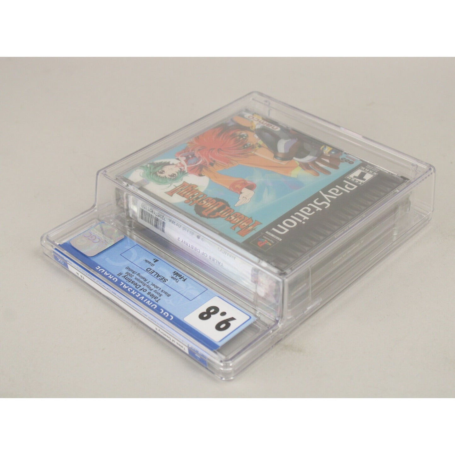 Tales of Destiny II 2 Sony PlayStation PS1 PSX Black Label New Sealed CGC 9.8 A+