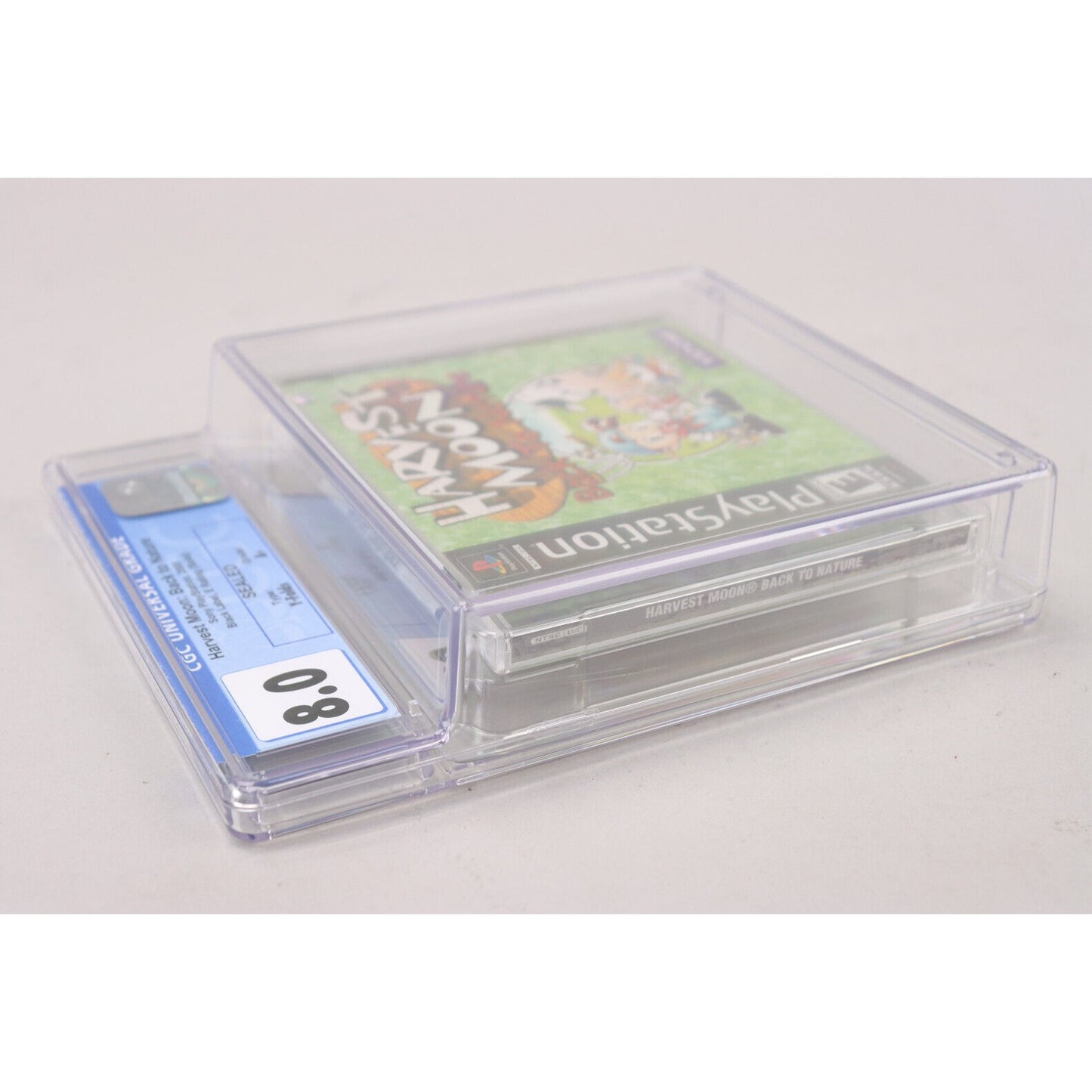 Harvest Moon: Back to Nature Sony PlayStation PS1 PSX Black Sealed CGC 8.0 A+