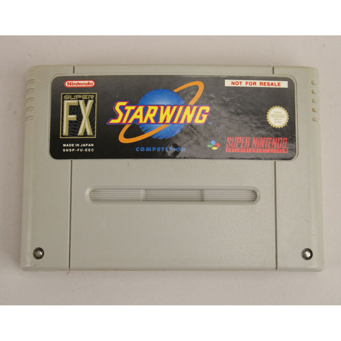Genuine Starwing Competition Starfox Weekend Super Nintendo SNES Cart NFS PAL