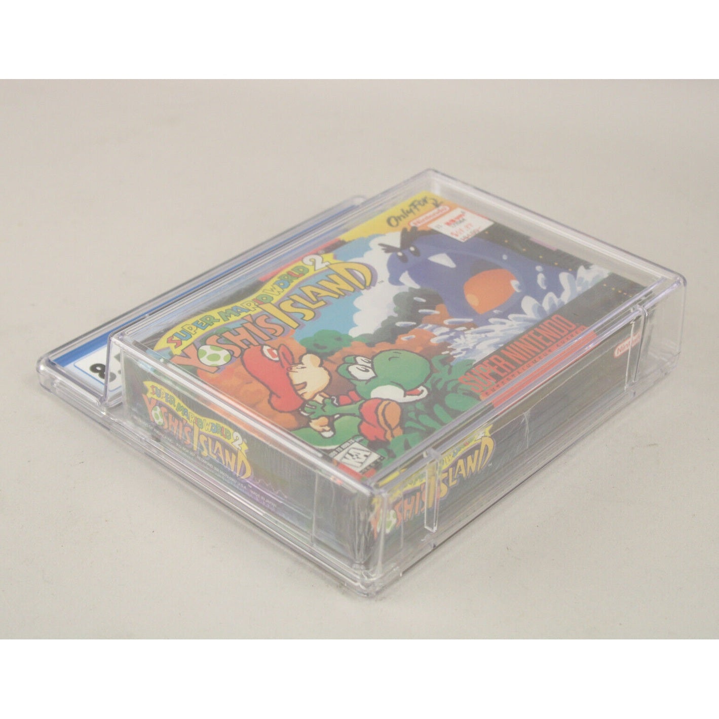 Super Mario World 2: Yoshi's Island Nintendo SNES New CGC Graded 8.5 A+ VGA Wata