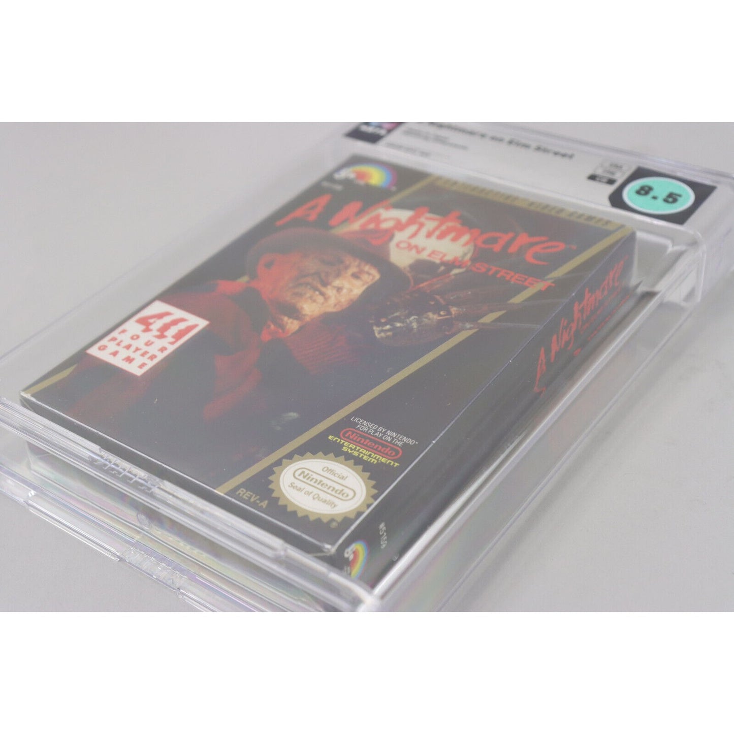 A Nightmare on Elm Street Nintendo NES 1990 CIB Complete Wata Graded 8.5