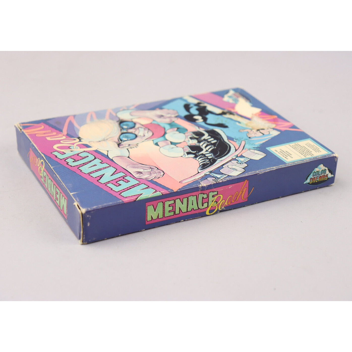 Menace Beach Nintendo NES Unlicensed 1990 Color Dreams CIB w/Manual & Box