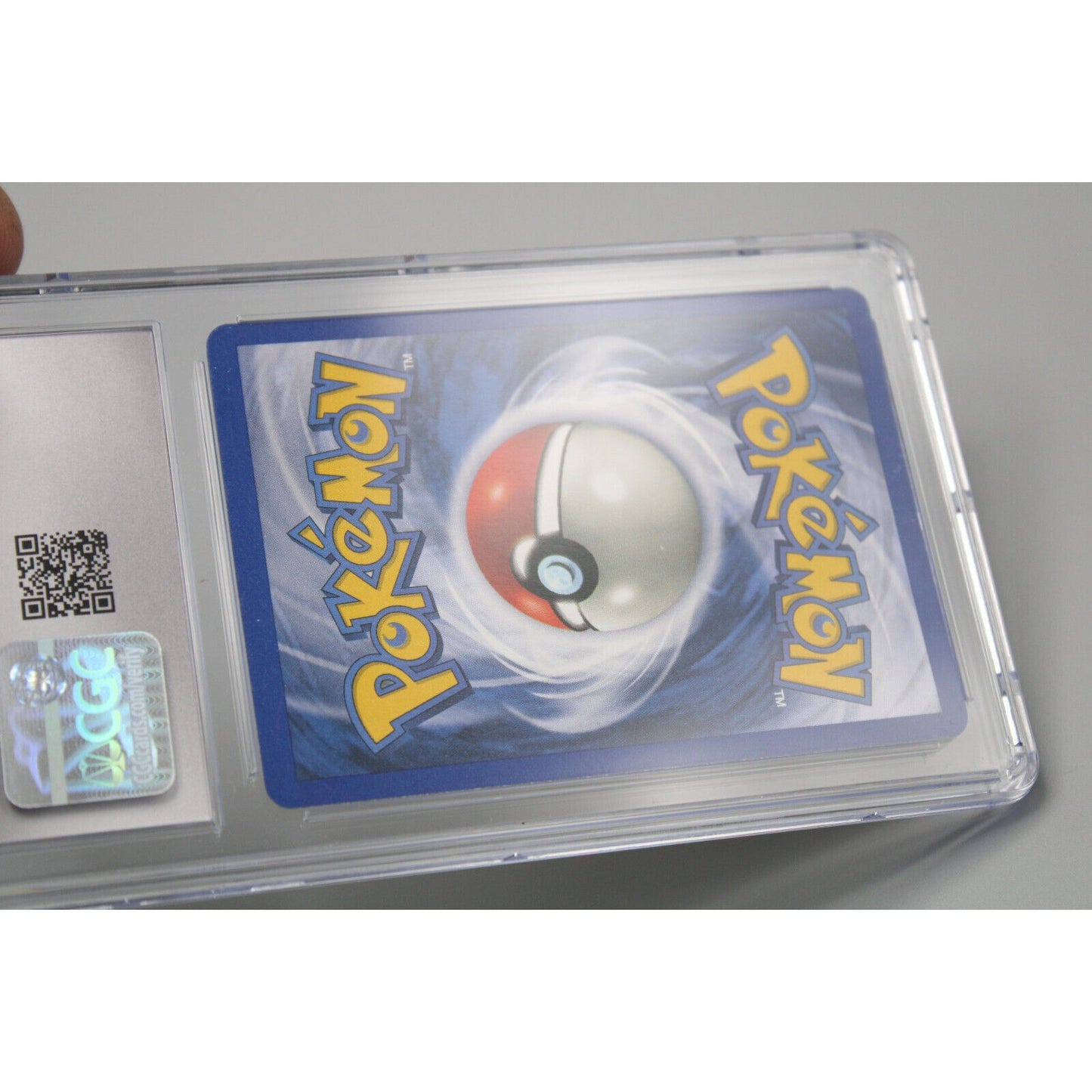 Pokemon TCG Hitmonchan Base Set Holo Card 7/102 CGC Graded 9.5 MINT+ 1999