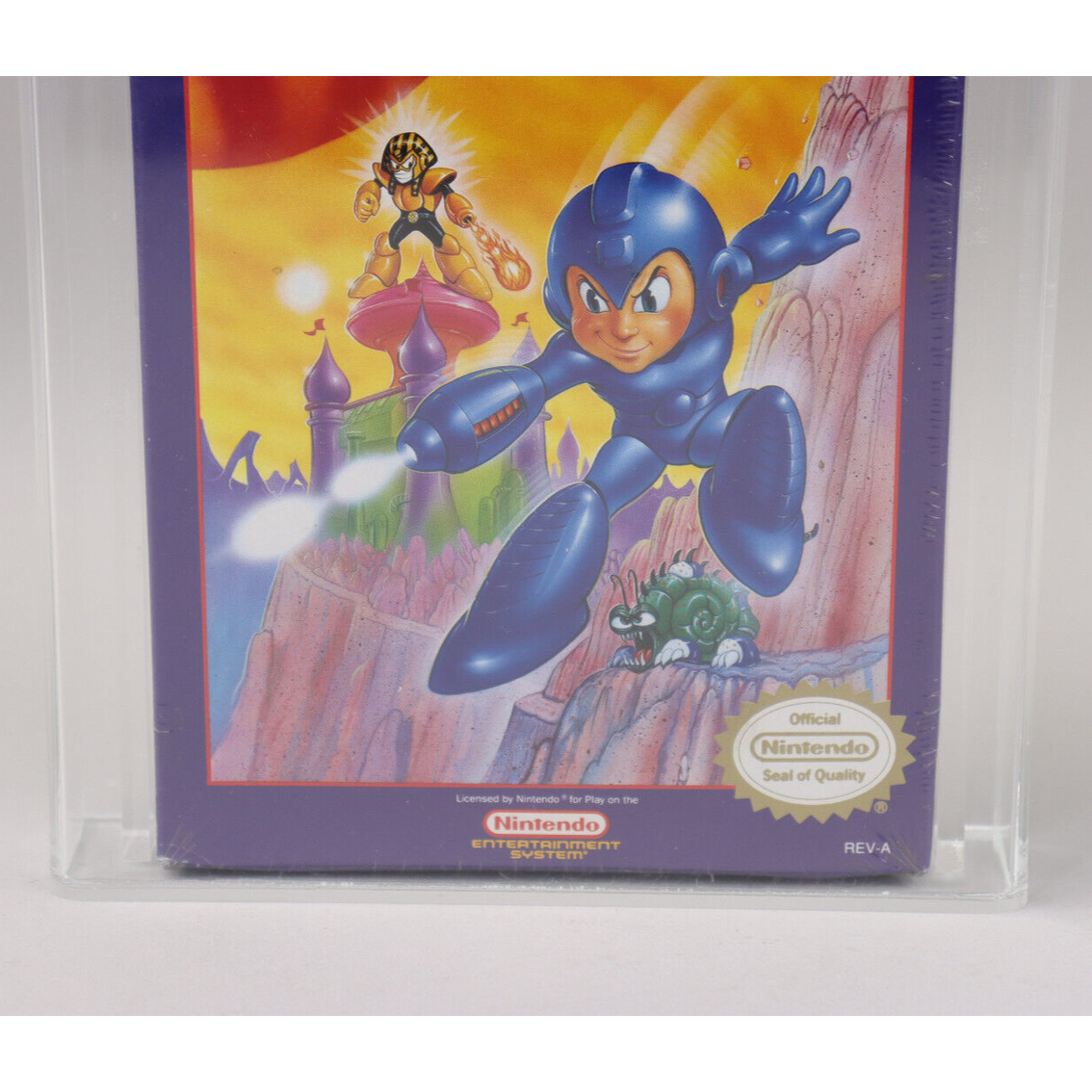 Mega Man 4 Nintendo NES 1992 Capcom New Factory Sealed H-Seam VGA Graded 80+ NM
