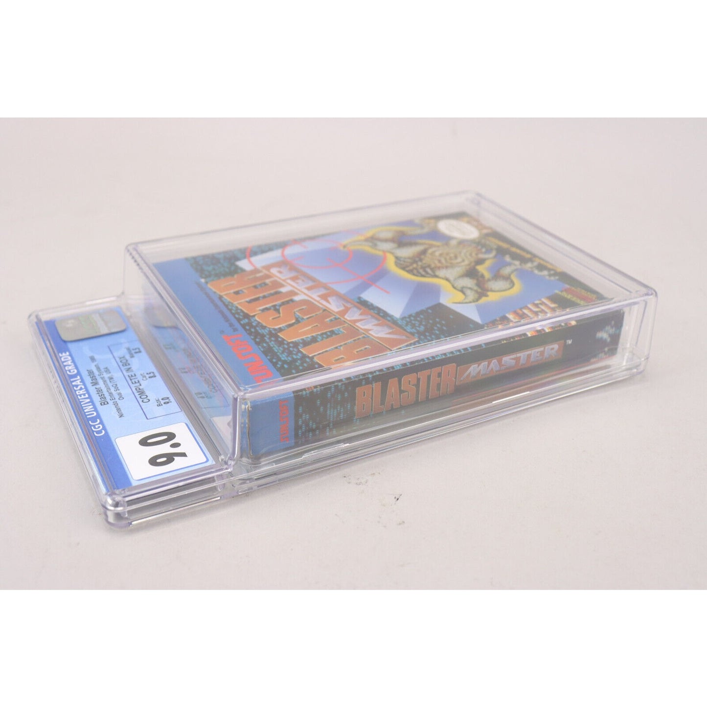 Blaster Master Nintendo NES 1989 Sunsoft CIB Complete in Box CGC Graded 9.0