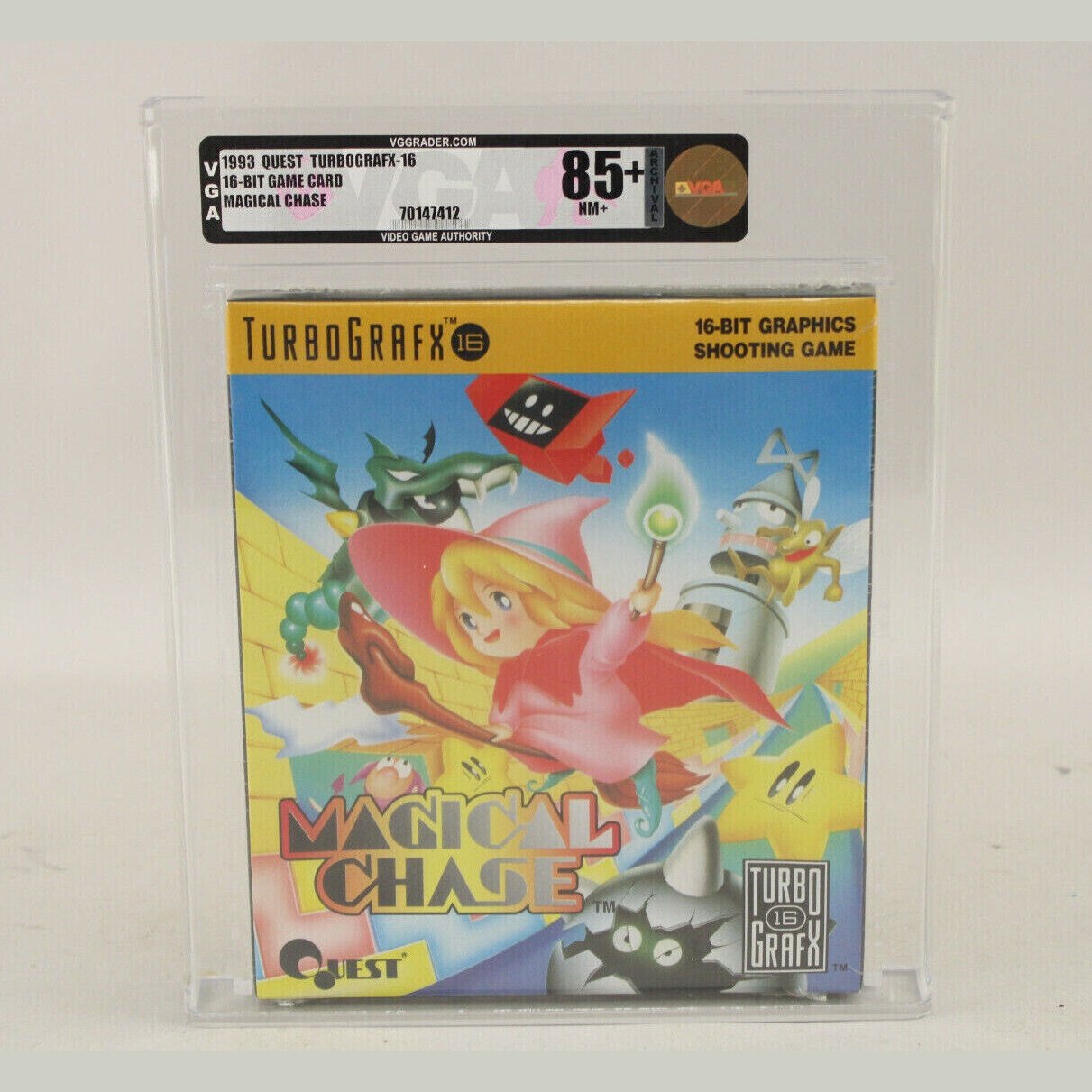 Magical Chase NEC TurboGrafx-16 TG16 New Factory Sealed VGA Graded Gold 85+ NM+