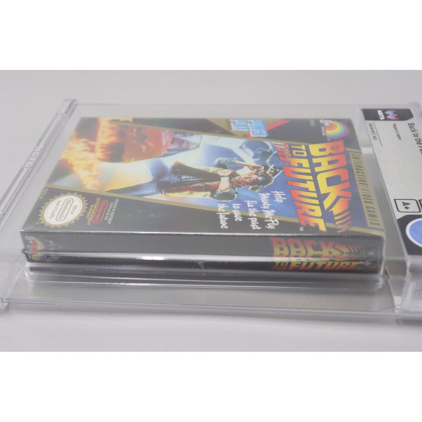 Back to the Future Nintendo NES New Factory Sealed H-Seam Wata Graded 9.2 A+