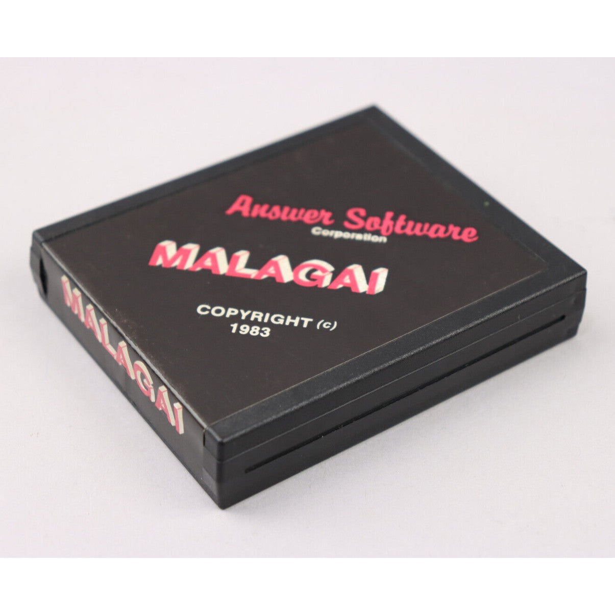 Ultra Rare R10 Atari 2600 Malagai Cartridge Only - 1983 Answer Software - Nice!