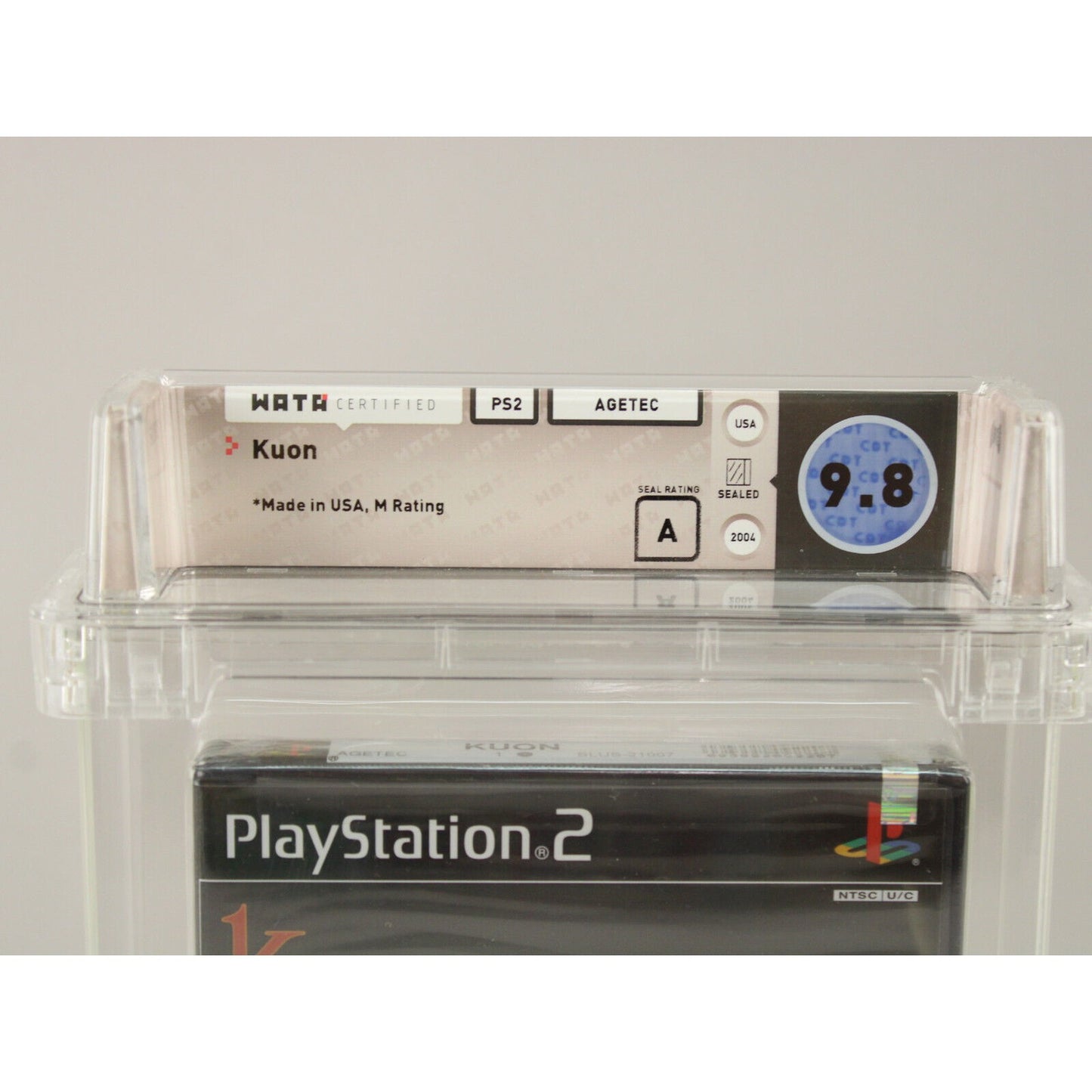 Kuon Sony PlayStation 2 PS2 2004 Agetec New Factory Sealed Wata Graded 9.8 A