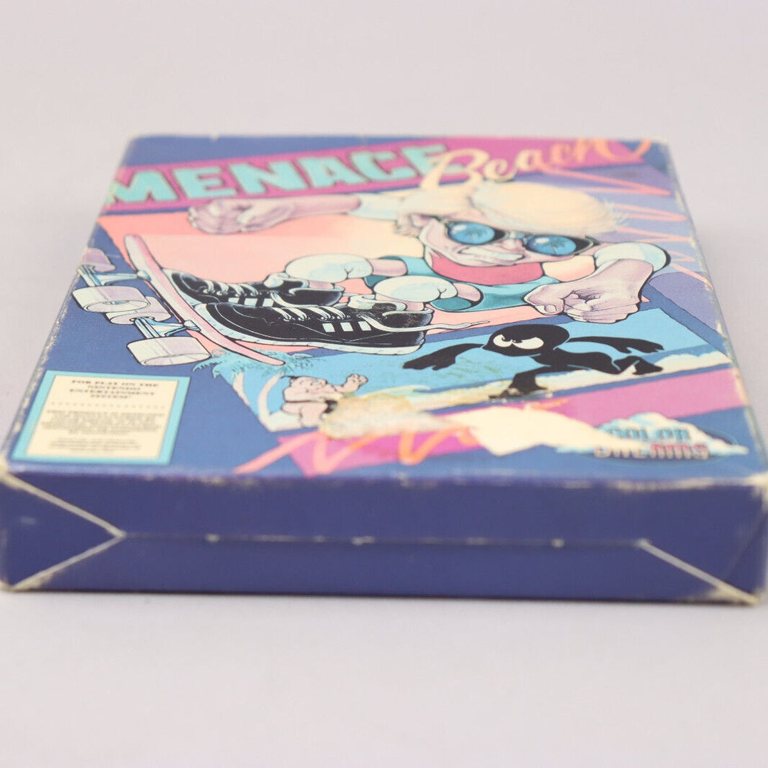 Menace Beach Nintendo NES Unlicensed 1990 Color Dreams CIB w/Manual & Box