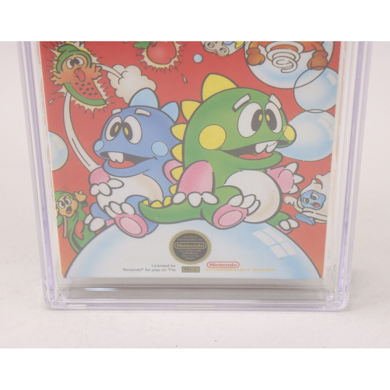 Bubble Bobble Nintendo NES 1988 CIB Complete in Box w/Manual CGC Graded 8.5