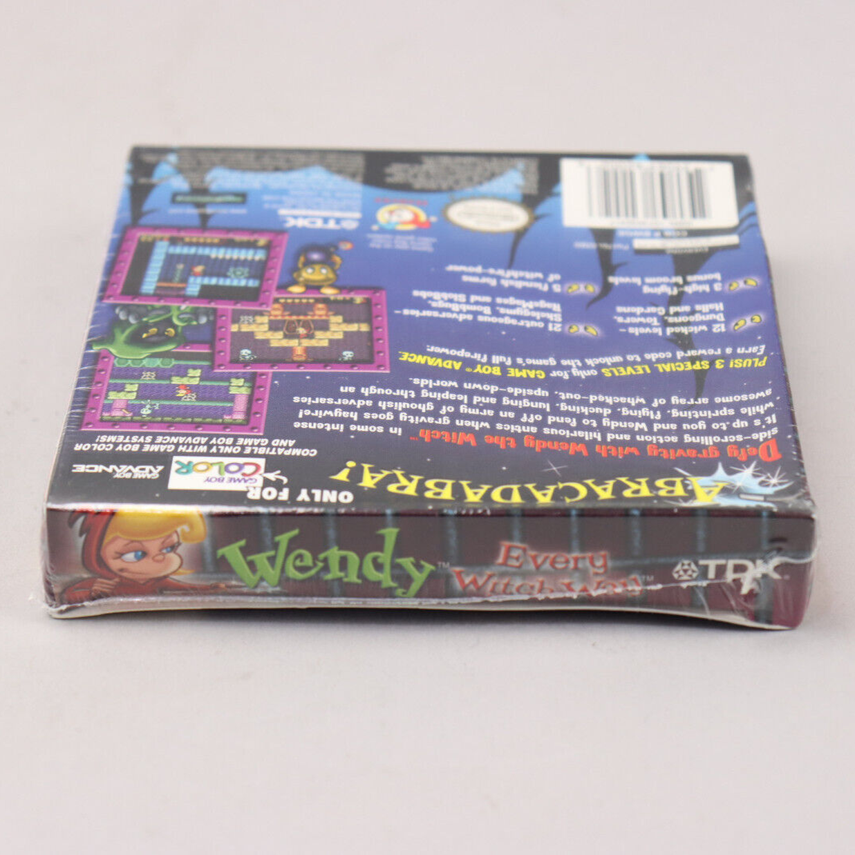 Wendy Every Witch Way Nintendo Game Boy Color GBC New Factory Sealed