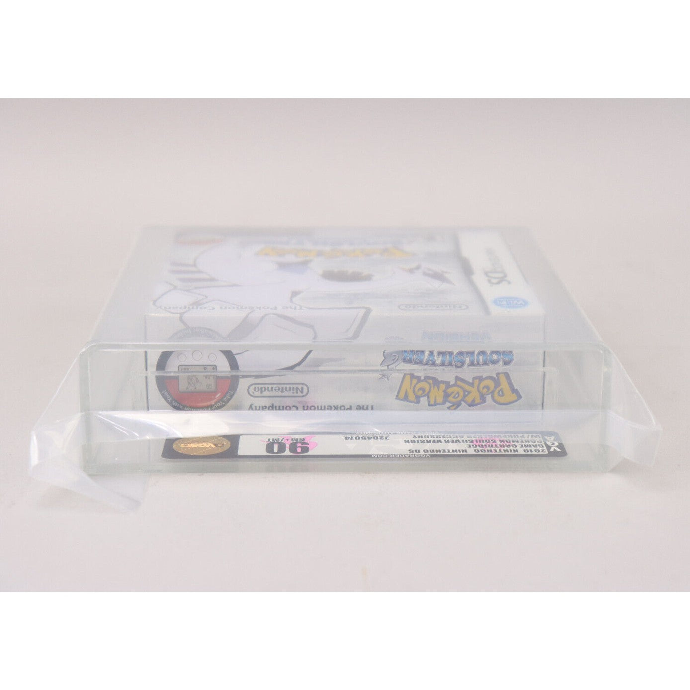 Pokemon SoulSilver Version w/Pokewalker Nintendo DS Brand New VGA Gold 90 NM+/MT