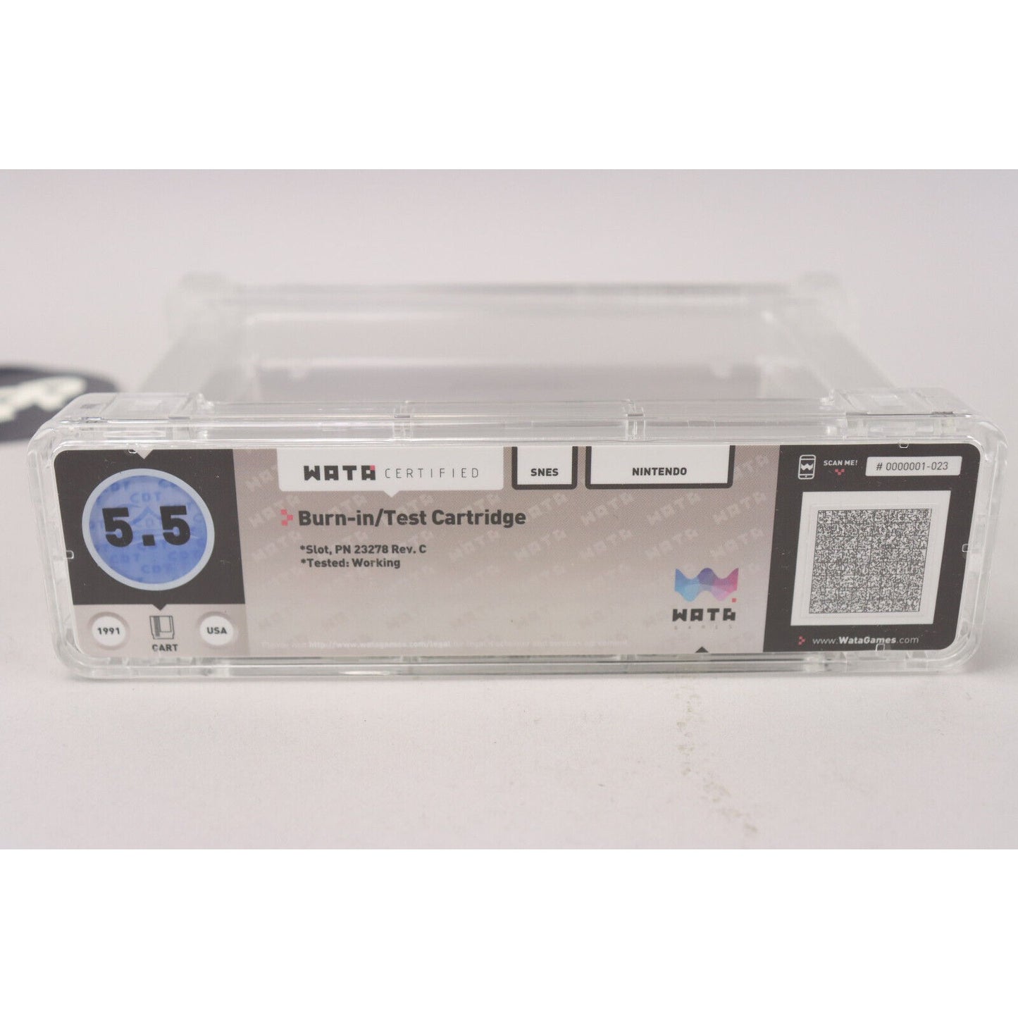 Nintendo SNES Controller/Super Scope/Mouse Burn-In/Test Cartridge Wata Certified