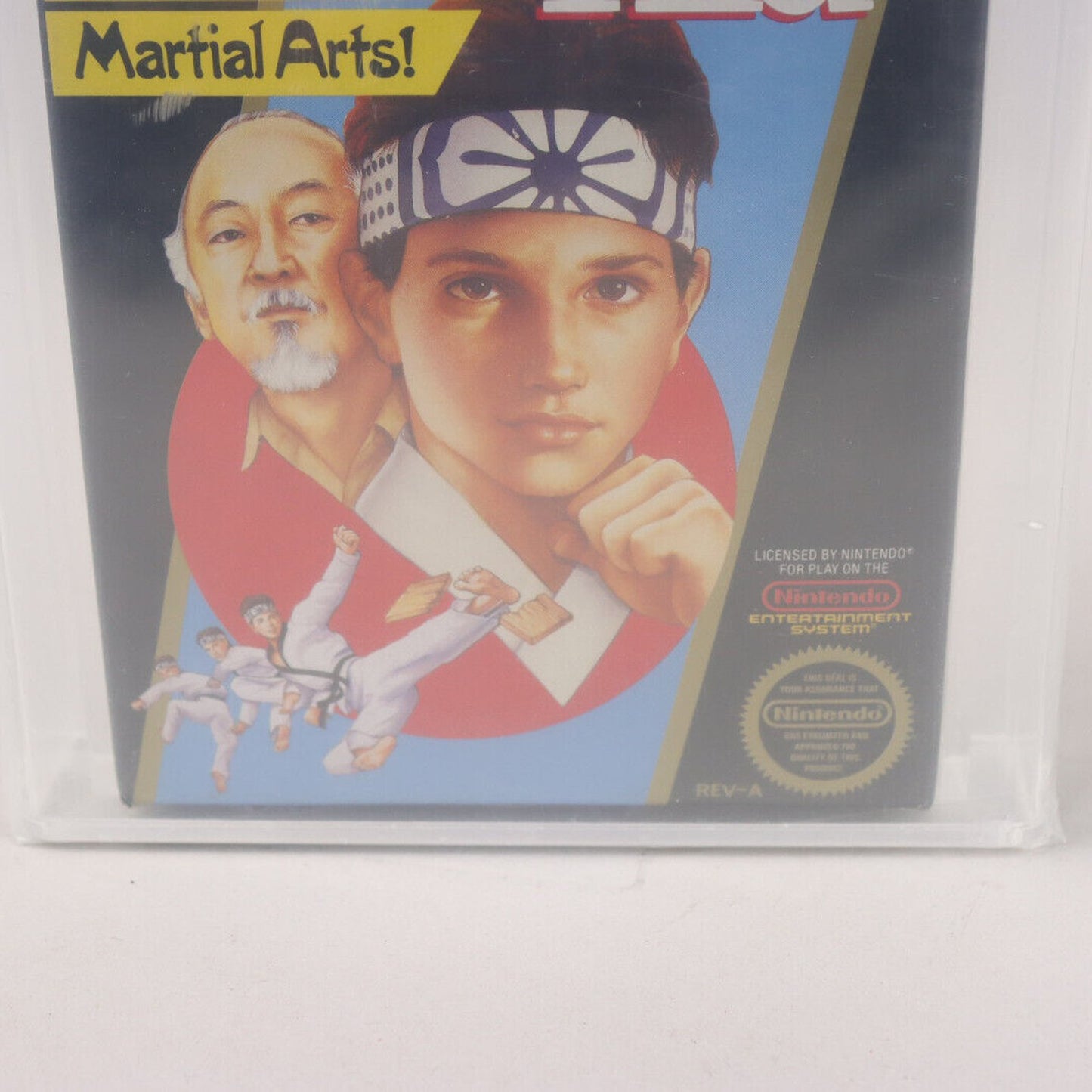 The Karate Kid Nintendo NES 1987 LJN New Factory Sealed VGA Graded 80 NM