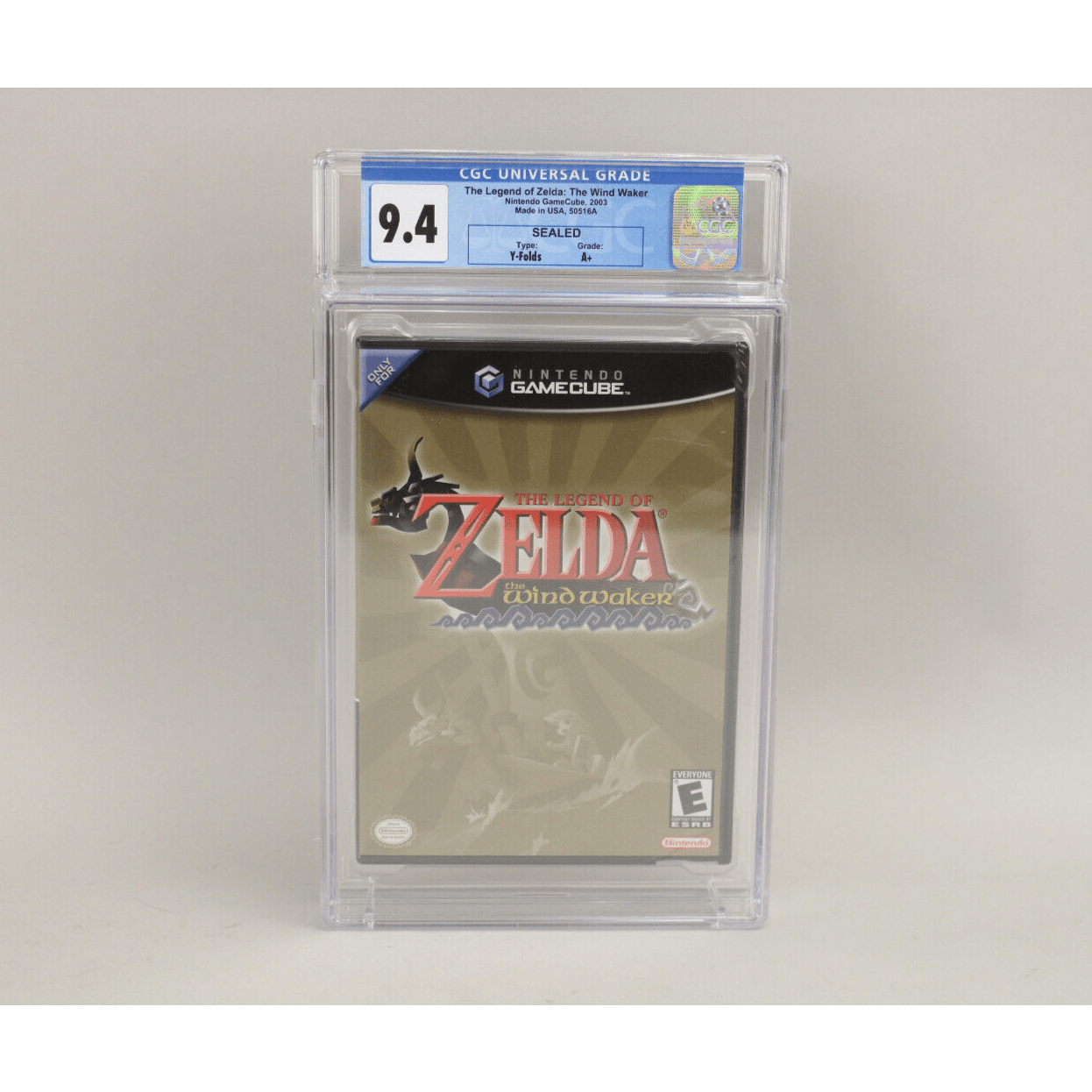 JP Legend of Zelda hotsell Wind Waker Gamecube Factory Sealed