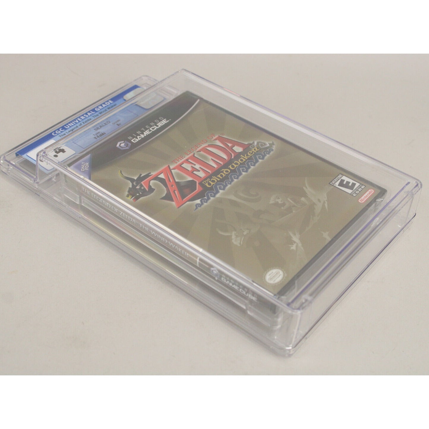 Legend of Zelda The Wind Waker Nintendo GameCube GC New Sealed CGC Graded 9.4 A+