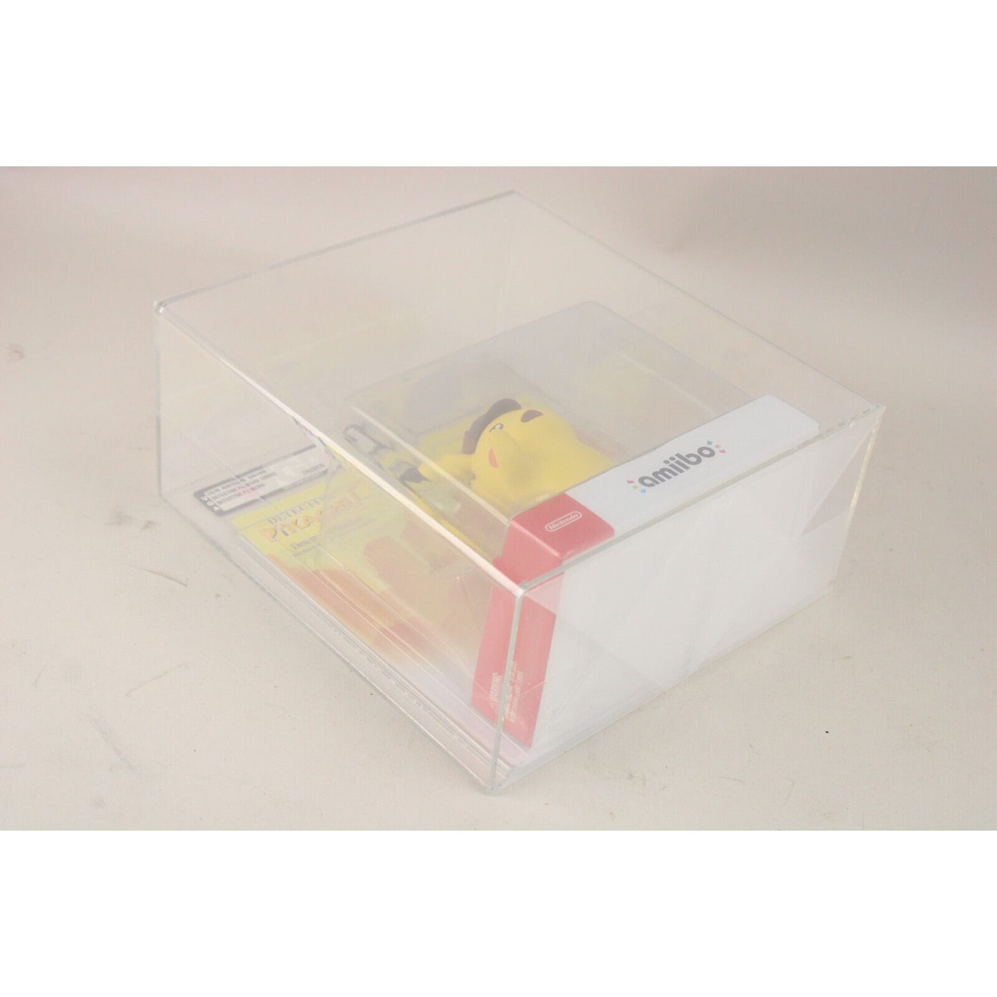 Nintendo Amiibo Detective Pikachu Figure New Fact. Sealed VGA Graded 85 NM+ 2018