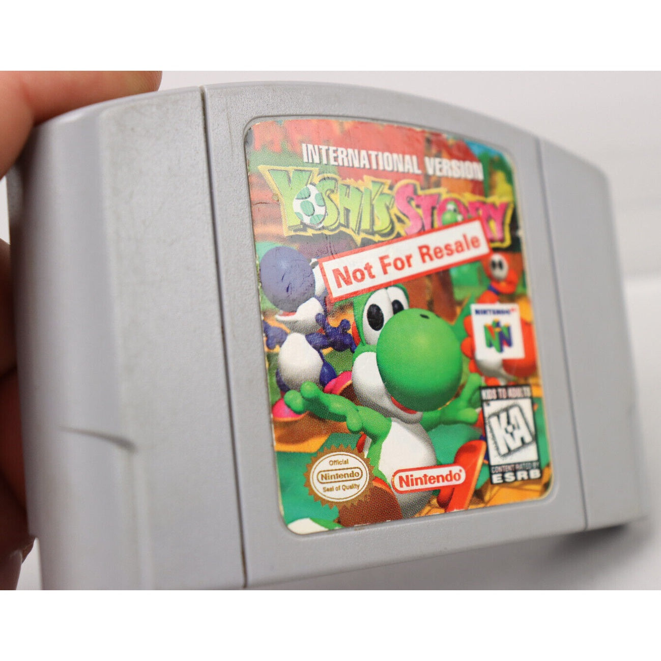 Yoshi's Story Nintendo 64 N64 NFR International Version Cartridge w/Protector