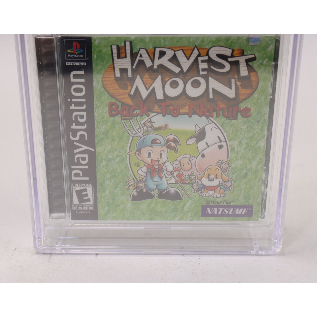 Harvest Moon: Back to Nature Sony PlayStation PS1 PSX Black Sealed CGC 8.0 A+