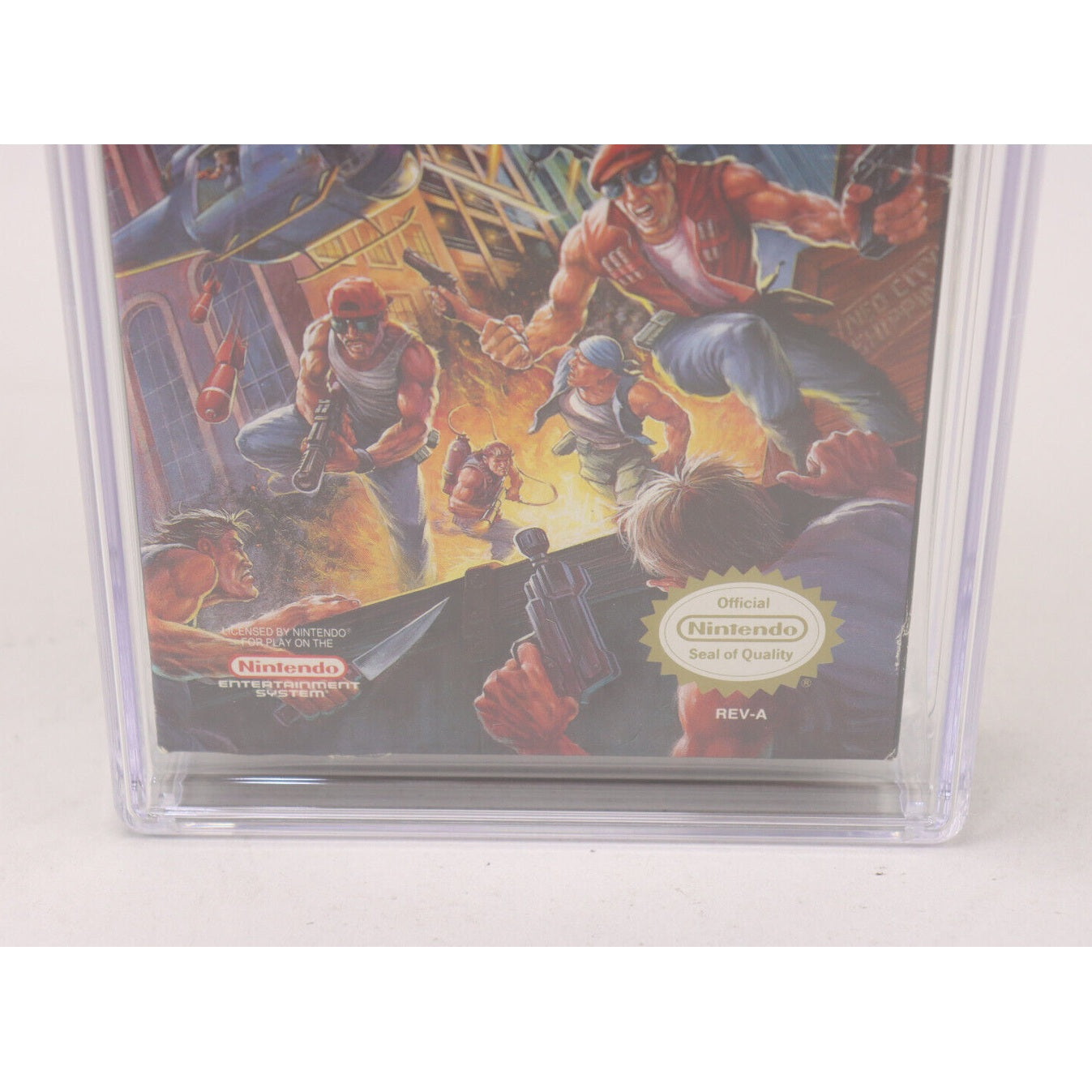 Contra Force Nintendo NES 1992 Konami CIB Complete in Box CGC Graded 8.0