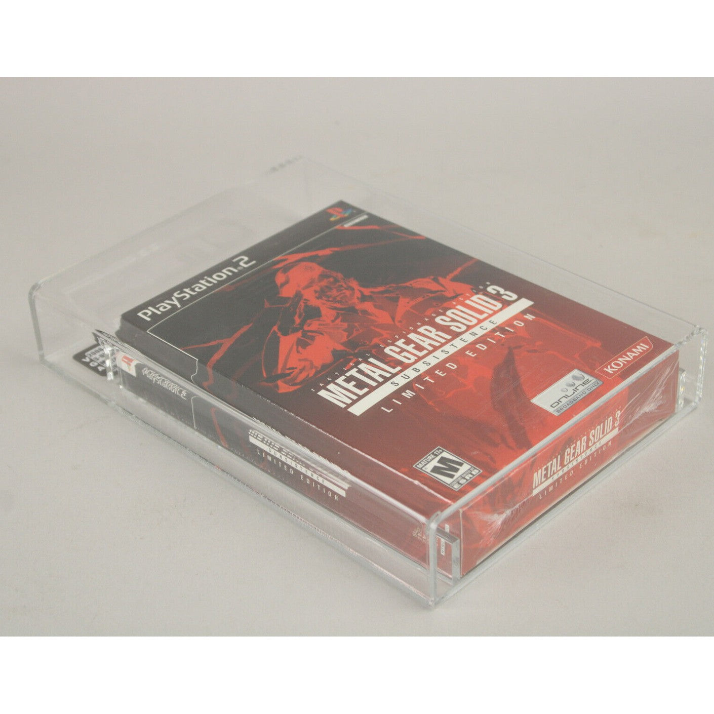 Metal Gear Solid 3 Subsistence Limited Edition Sony PlayStation 2 PS2 VGA 85 NM+