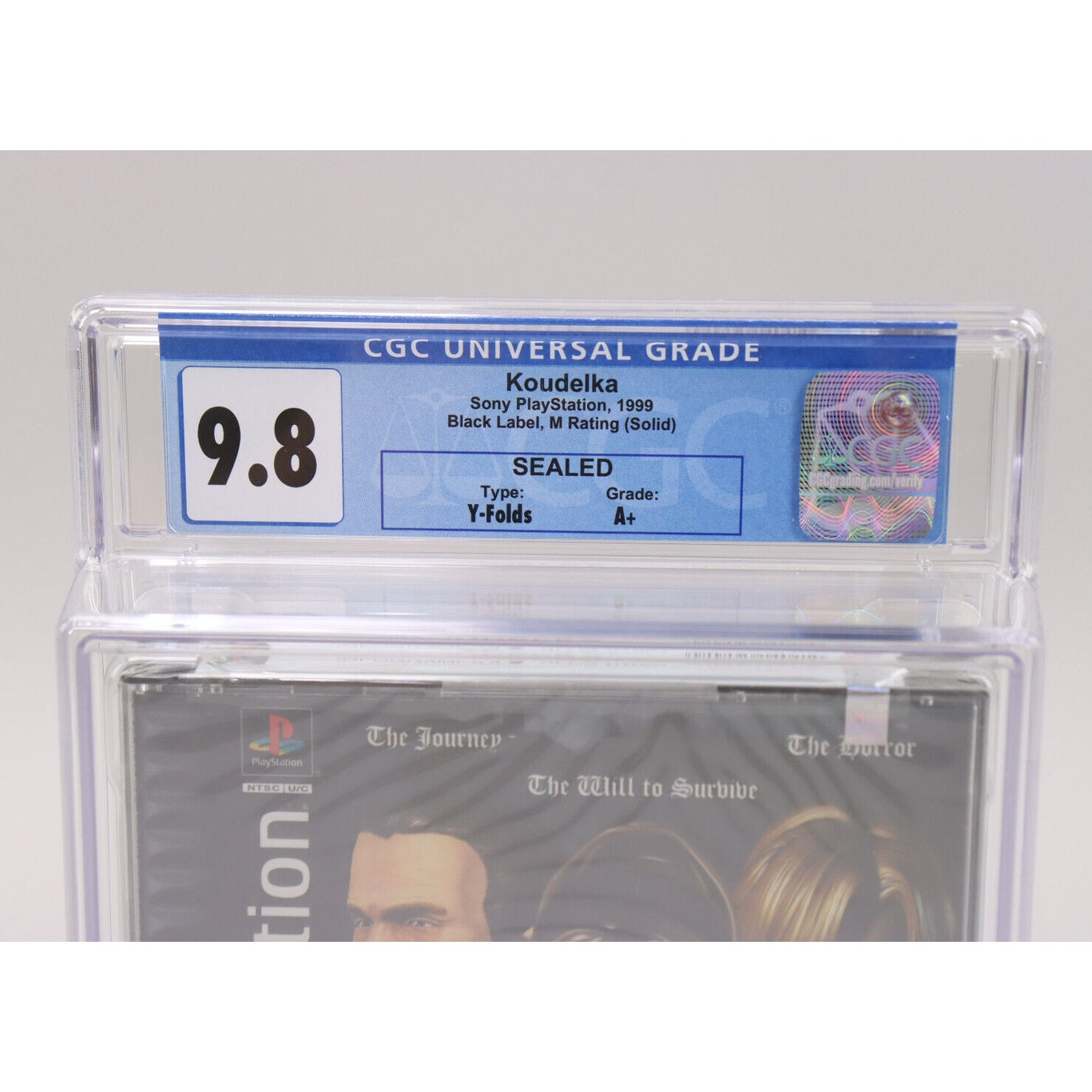 Koudelka Sony PlayStation PS1 PSX Black Label New Sealed CGC Graded 9.8 A+ Wow!