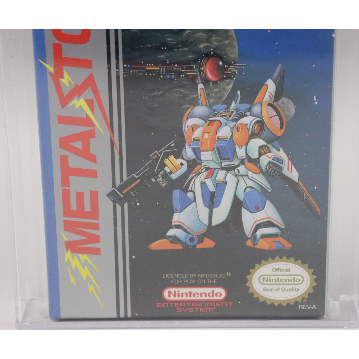 Metal Storm Nintendo NES 1991 Irem Shooter New Factory Sealed VGA Graded 80+ NM