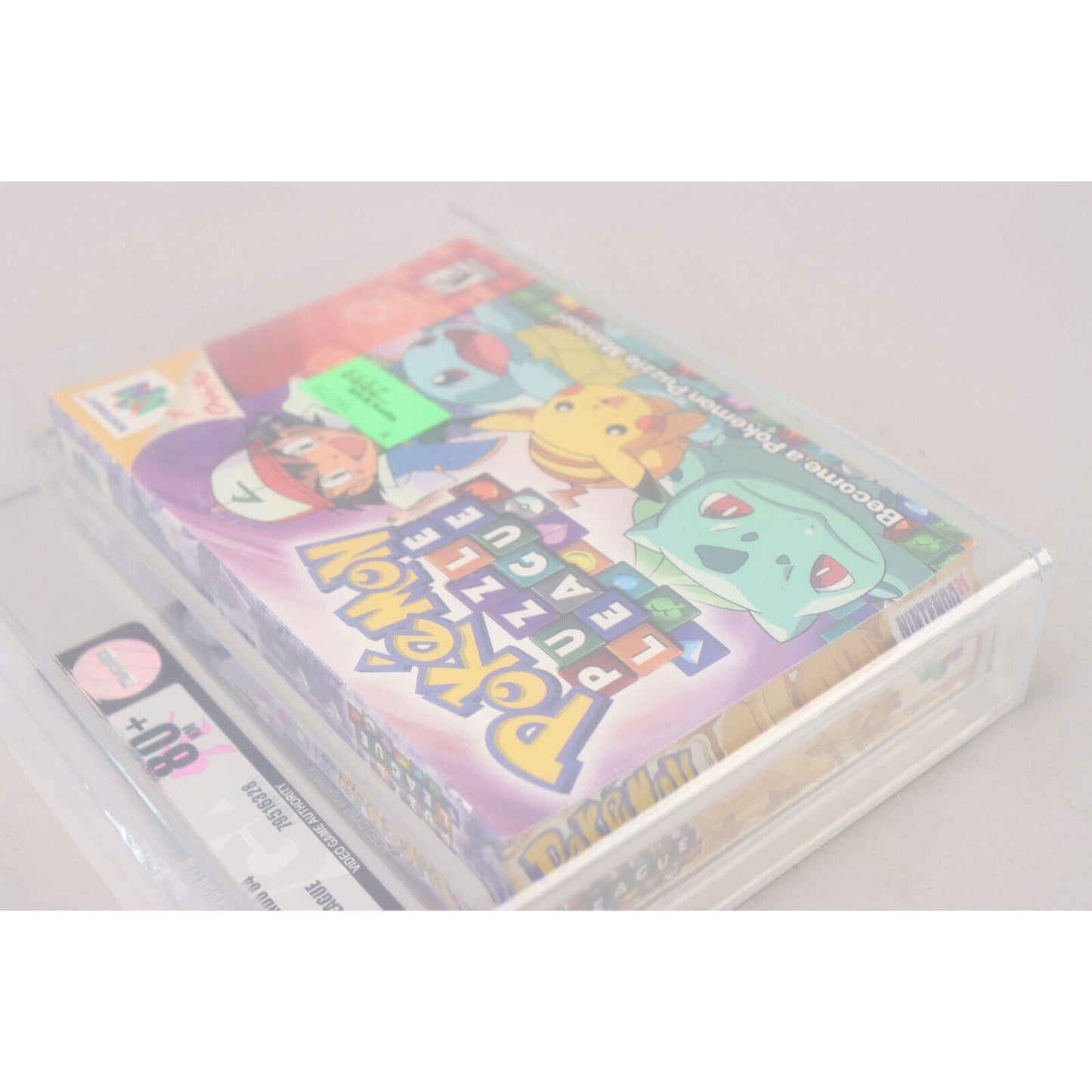 Pokemon Puzzle League Nintendo N64 2001 New Factory Sealed VGA Graded 80+ NM